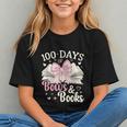 Coquette 100 Days Of Bows Books Reading 100th Day Of School Graphic Youth Coquette 100 Days Of Bows Books Reading 100th Day Of School Graphic Youth