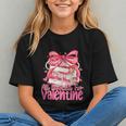 Coquette Bow All Booked For Valentines Teacher Book Graphic Youth