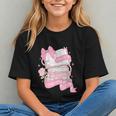 Coquette Reading Book Lover Pink Bow Bookish Mom & Daughter Graphic Youth
