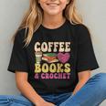 Crochet Coffee Reading Books Crocheter Crocheting Graphic Youth Crochet Coffee Reading Books Crocheter Crocheting Graphic Youth