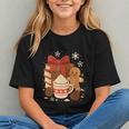 Cute Christmas Books Gingerbread Xmas Book Lover Teacher Graphic Youth Cute Christmas Books Gingerbread Xmas Book Lover Teacher Graphic Youth