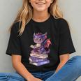 Cute Dragon Read Books Be Kind Stay Weird Book Lover Graphic Youth Cute Dragon Read Books Be Kind Stay Weird Book Lover Graphic Youth