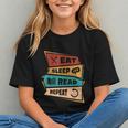 Eat Sleep Read Repeat Reading Books Reader Bookworm Graphic Youth Eat Sleep Read Repeat Reading Books Reader Bookworm Graphic Youth