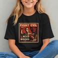 Fight Evil Read Books Propaganda Poster Graphic Youth Fight Evil Read Books Propaganda Poster Graphic Youth