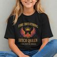 Fire Breathing Bitch Queen I Will Not Be Afraid Fantasy Book Graphic Youth