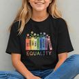 Floral Book Equality Human Rights Social Justice Peace Love Graphic Youth