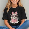Ghost Reading Book Halloween Cat Lover Graphic Youth Ghost Reading Book Halloween Cat Lover Graphic Youth