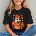 Ghost Reading Book Lovers Autumn Fall Halloween Graphic Youth Ghost Reading Book Lovers Autumn Fall Halloween Graphic Youth