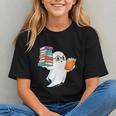 Ghost Reading Books Halloween Library Graphic Youth