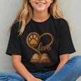 Girl Who Loves Dogs & Books Heart Dog Lover Reader Reeding Graphic Youth Girl Who Loves Dogs & Books Heart Dog Lover Reader Reeding Graphic Youth