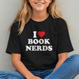 I Heart Book Nerds Book Readers Cute Graphic Youth