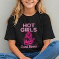Hot Girls Read Books Cute Book Reader Women Graphic Youth Hot Girls Read Books Cute Book Reader Women Graphic Youth