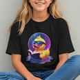 Humor Rubber Duck Reading Book Graphic Youth