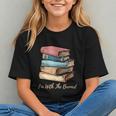 I'm With The Banned Read Banned Books Bookworm Men Women Graphic Youth