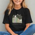 I'm Booked Tonight Cozy Floral Book Lover Graphic Graphic Youth