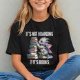 It's Not Hoarding If It's Books ShirtDragon Reading Book Graphic Youth It's Not Hoarding If It's Books ShirtDragon Reading Book Graphic Youth