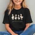 Just A Bookish Goose Goose Book LoverSilly Goose Book Club Graphic Youth Just A Bookish Goose Goose Book LoverSilly Goose Book Club Graphic Youth