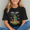 Just a Boy Who Loves Dragons And Books Reading Dragon Graphic Youth Just a Boy Who Loves Dragons And Books Reading Dragon Graphic Youth