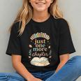 Just One More Chapter Cozy Book Lover Reading & Coffee Graphic Youth