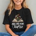 Just One More Chapter Floral Book Reading Girl Bookworm Graphic Youth Just One More Chapter Floral Book Reading Girl Bookworm Graphic Youth