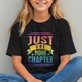 JUST ONE MORE CHAPTER Fun Reading Book Lover Graphic Youth