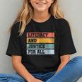 Literacy And Justice For All Stop Book Banning Banned Books Graphic Youth Literacy And Justice For All Stop Book Banning Banned Books Graphic Youth