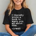 I Literally Wrote A Book To Warn You All About This Orwell Graphic Youth I Literally Wrote A Book To Warn You All About This Orwell Graphic Youth