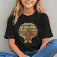 Melanin Afro Women Girl Book Librarian History African Graphic Youth