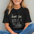 Night Owl Book Club Bookish Book Lover Tee Graphic Youth Night Owl Book Club Bookish Book Lover Tee Graphic Youth
