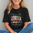 No Shelf Control Book Readers Librarians Bookworms Graphic Youth