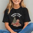 North Pole Book Club Gingerbread Christmas Reading Graphic Youth North Pole Book Club Gingerbread Christmas Reading Graphic Youth