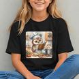 Owl Learning To Cook With Cookbook Chef Apron Stove Cooking Graphic Youth Owl Learning To Cook With Cookbook Chef Apron Stove Cooking Graphic Youth