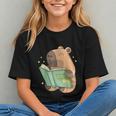 Pet Capybara Is Reading Library Capy Word Book Day Teacher Men Women Kids Graphic Youth Pet Capybara Is Reading Library Capy Word Book Day Teacher Men Women Kids Graphic Youth