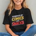 Powered By Comics And Snacks Comic Book Lover Graphic Youth Powered By Comics And Snacks Comic Book Lover Graphic Youth