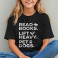 Read Books Lift Heavy Pet Dogs Graphic Youth