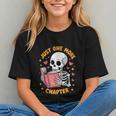 Read Books Lover Bookworm Cute Reading Just One More Chapter Graphic Youth