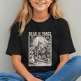 Read In Peace Skeleton Book Lover Bookworm Book Graphic Youth