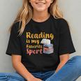 Reading Is My Favorite Sport Book Lovers Graphic Youth