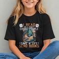 Reading Readers I Read Send Books Dragon Bookworm Tee Graphic Youth