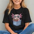 Readsalotl Axolotl Reading Book Lover Reading Pocket Axolotl Graphic Youth Readsalotl Axolotl Reading Book Lover Reading Pocket Axolotl Graphic Youth
