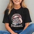 Readsalotl Axolotl Reading Books Glasses Bookworm Pun Fun Graphic Youth
