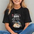 Retro Just A Girl Who Love Dogs Books And Coffee Bookworm Graphic Youth Retro Just A Girl Who Love Dogs Books And Coffee Bookworm Graphic Youth