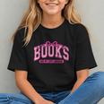 Retro Pink Coquette Bow Valentine Book Lover Varsity Graphic Youth