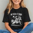 Retro We Read At Dawn Cowgirl Western Librarian Book Lover Graphic Youth Retro We Read At Dawn Cowgirl Western Librarian Book Lover Graphic Youth