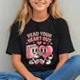 Retro Read Your Heart Out Valentine's Day Teacher Book Lover Graphic Youth Retro Read Your Heart Out Valentine's Day Teacher Book Lover Graphic Youth