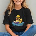 Rubber Duck Reading Book Swim Rubber Duckling Rubber Duckie Graphic Youth Rubber Duck Reading Book Swim Rubber Duckling Rubber Duckie Graphic Youth