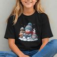 Snowman Reading Books Lovers Librarian Bookworm Christmas Graphic Youth Snowman Reading Books Lovers Librarian Bookworm Christmas Graphic Youth