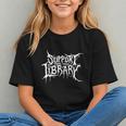 Support Your Local Library Horror Bookworm Graphic Youth Support Your Local Library Horror Bookworm Graphic Youth
