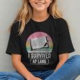 I Survived AP Lang Retro Book Graphic Graphic Youth