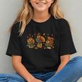 Teacher Fall Thanksgiving Turkey Reading Books Lovers Graphic Youth